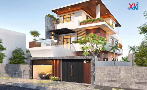 Thi công trọn gói biệt thự hiện đại, phong cách ấn tượng
