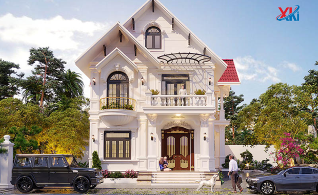 Thi công trọn gói biệt thự mái Thái sang trọng