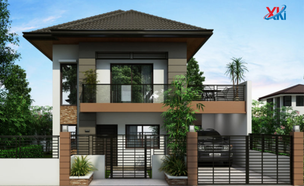 Công trình nhà phố hiện đại, thi công trọn gói